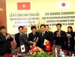 ຍີ່ປຸ່ນໜູນຊ່ວຍຫວຽດນາມ ແກ້ໄຂໄພທຳມະຊາດຈຳນວນເງິນ 600 ລ້ານເຢັນ